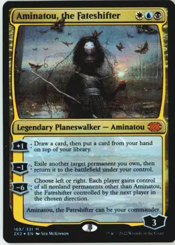 Aminatou, the Fateshifter 169 Mythic Double Masters 2022 Foil Near Mint - Image 2
