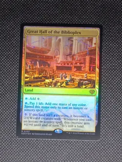 Great Hall of the Biblioplex Secrets of Strixhaven Foil - Image 1