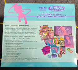 Fusion Strike (Pokemon Center) Elite Trainer Box (FACTORY SEALED) - Image 2