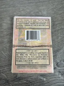 Redemption Bible based card game Thesasurus ex Preteritus Lot of 4 - Image 3