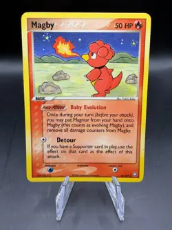 TCG POKEMON MAGBY 24/109 TEAM ROCKET RETURNS - Image 1