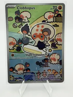 Pokemon Clobbopus 207/191 Sv08: Surging Sparks Illustration Rare Holo 70 HP - Image 1