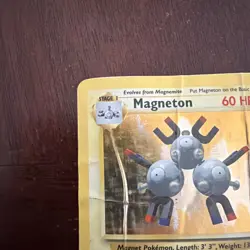 Magneton 11/62 Fossil Holo Rare Pokemon TCG - Image 5
