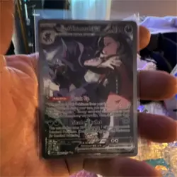 Pokemon Marnie's Grimmsnarl EX Ultra Rare Holo SV10 287/217 (English) - Image 1