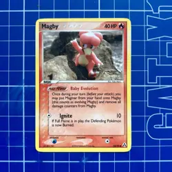 2006 Magby 58/92 Pokemon Legend Maker Regular NM - Image 1