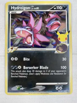 Pokemon Hydreigon C lv.61 SWSH138 Celebrations 25th Anniversary Promo NM - Image 1