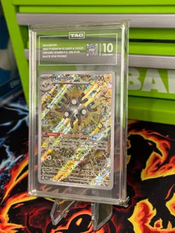 Magneton Pokemon Center Stamped Surging Sparks Promo #159 TAG 10 - Image 1