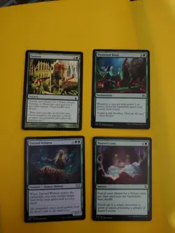 Farseek, Elemental Bond, Nature's Lore, Eternal Witness MTG 4 Card. - Image 1