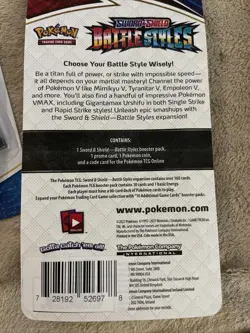 Pokemon Battle Styles Booster Pack LOT (3) Charmander Promo - Sword & Shield 728192526978 - Image 2