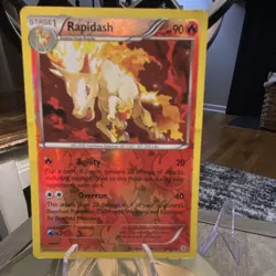 Pokemon TCG Rapidash 15/83 Generations Rare Reverse Holo 90 HP Stage 1 - Image 1