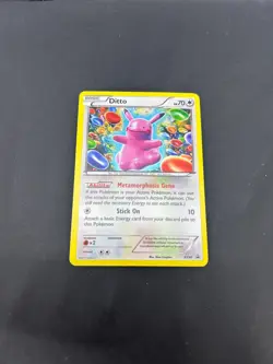 Ditto XY40 Cosmos Holo Blister Pack Pink Pikachu Morph Black Star Pokemon Promo! - Image 1