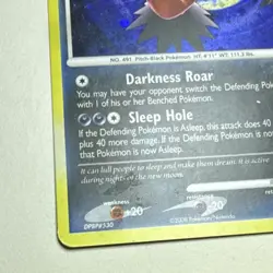 The Pokemon Company Pokemon TCG Darkrai Great Encounters 4/106 Holo 80 HP - Image 2