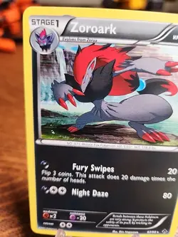 Zoroark 67/98 Emerging Powers Holo LP 2011 Pokemon TCG - Image 2