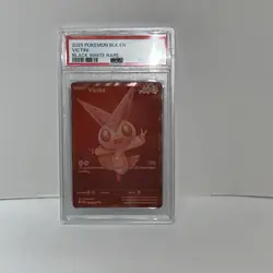 2025 Pokemon BLK EN Black White Rare #171 Victini PSA 10 GEM MINT - Image 2