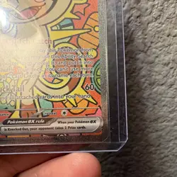 Pack Fresh Meowth ex 121/088 Full Art Holo Rare English Pokemon TCG - Image 5
