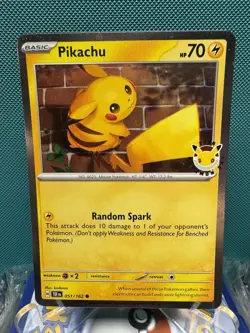 2026 Pikachu 051 Stamped Pokemon Day 30th Anniversary Promo NM 2782 - Image 1