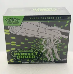 Pokemon Mega Evolution Perfect Order ETB and Booster Box SEALED BUNDLE - Image 3