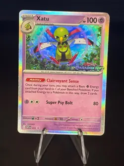 Xatu (Prerelease) 059 Holo Rare Scarlet & Violet Promo Pokemon Lightly Played - Image 1
