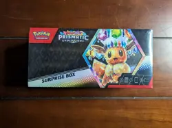*FREE CA SHIP* Pokemon- Scarlet & Violet Prismatic Evolutions Surprise Box - Image 1