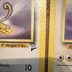 Pokemon TCG WOTC Jungle/Base Set 2 Lot (4) Meowth/Persian Eng 1999 - Image 5