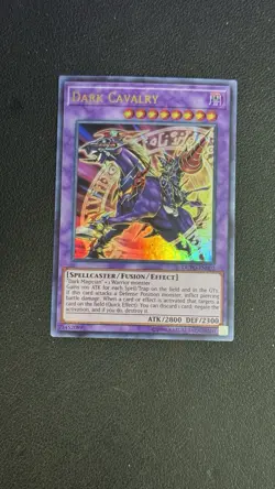 YuGiOh Dark Cavalry Ultra Rare 1st Edition DUPO-EN002 - Image 1