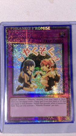 Misprint Yugioh Mikanko Promise (Starlight Rare) RA05-en127 Near Mint - Image 1