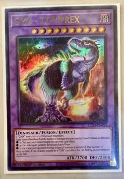 Yugioh! 1x GMX - COMPREX BLZD-EN093 Ultra Rare 1st Ed NM - Image 1