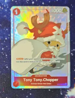 Tony Tony. Chopper Gift Collection 2023 ST01-006 Alt Art Holo Foil One Piece NM - Image 1