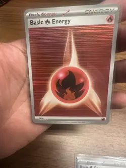 Pokemon TCG Black Bolt White Flair Holographic Energy 8 Card Set - Image 5