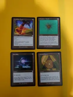 Sol Ring, Azorius Signet, Swiftfoot boots, wayfare's bauble MTG 4 Card. - Image 1