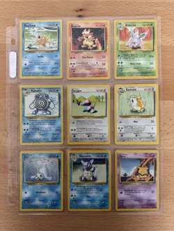 Nm Unlimited Complete Pokemon Base Set Cards With Rares Non-Holo 17 - 102 - Image 5