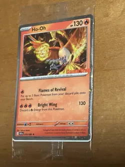 Pokemon Trading Card Game Promo Card Ho-Oh Sealed Pack GameStop Exclusive - Image 2