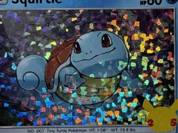 Pokemon TCG Card 17/25 Holo Squirtle McDonald’s 25th Anniv. Promo Nm/mint ERROR! - Image 4