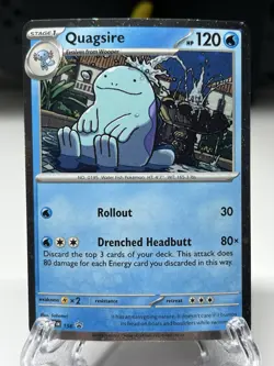 Quagsire - Promo Card - Pokemon TCG Scarlet & Violet Surging Sparks #156 - Image 1