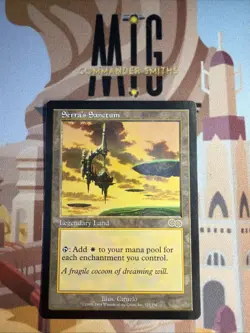 Serra's Sanctum 🔥 NonFOIL 🔥 MTG NM LP Urza's Saga Reserved List - Image 1