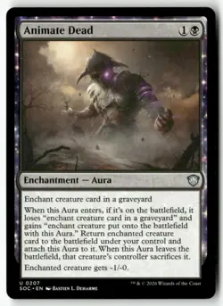 Animate Dead [Magic SOC - 207] Normal - Image 2
