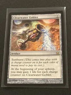 Fifth Dawn Clearwater Goblet MTG Magic the Gathering NM - Image 1