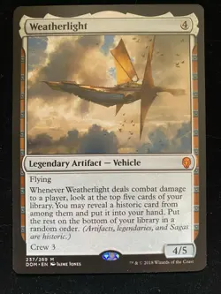 Weatherlight MTG Dominaria DOM 237/269 Mythic NM - Image 1