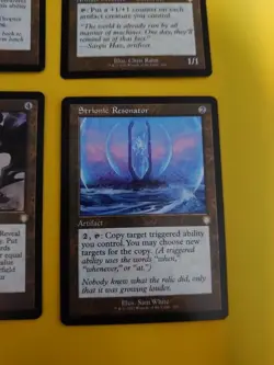 Thopter Shop, Steel Overseer,Strionic reonater,Smelting vat MTG 4 Card. - Image 3