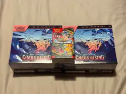 Pokemon TCG Chaos Rising Elite Trainer Box (ETB x 2 and Booster Bundle) - Image 1