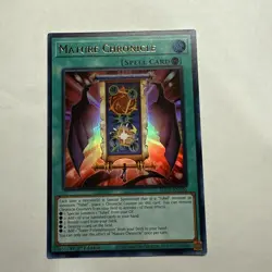 Mature Chronicle MP25-EN166 Ultra Rare 1st ED NM Yugioh - Image 1