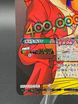 Luffy OP 50 Promo Miracle Battle Carddass Japanese One Piece Lightly Played - Image 5