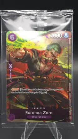 *Sealed* Roronoa Zoro Pre Release Winner Promo P-045 One Piece - Image 1