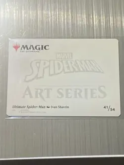 Ultimate Spider-Man Art Card (Gold-Stamped Signature) Marvel's Spider-Man Art - Image 2