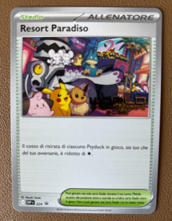 Paradise Resort 2025 World Championships ITALIAN Promo SVP 224 Pokemon Card - Image 2