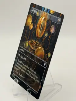 Sol Ring BORDERLESS 0703 Commander Masters Artifact MTG 2023 NM Pack Fresh - Image 2