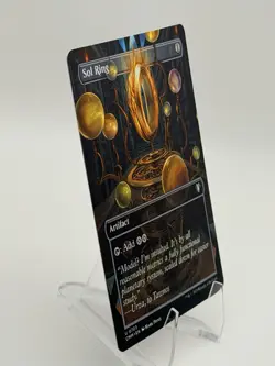 Sol Ring BORDERLESS 0703 Commander Masters Artifact MTG 2023 NM Pack Fresh - Image 3