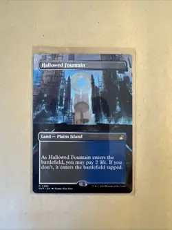 MTG Hallowed Fountain RVR 0295 R NM Regular Borderless - Image 1