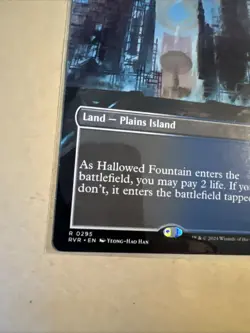 MTG Hallowed Fountain RVR 0295 R NM Regular Borderless - Image 3
