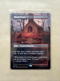 MTG Blood Crypt ECL 0349 R NM Regular Borderless - Image 2